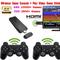 Wireless Retro Game Console,Plug And Play Video Game Stick Tv Game Stick Built In 10000+ Games,9 Classic Emulators, With Dual 2.4G Wireless Controllers,Birthday Gifts Choice For Children/Adults