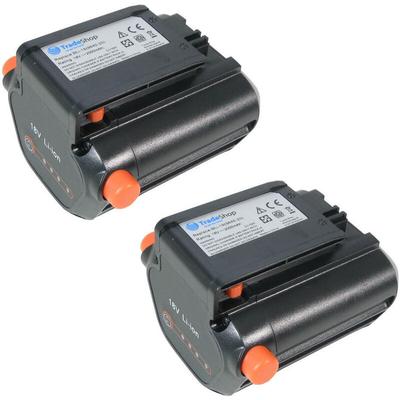 Trade-shop - 2x Hochleistungs Li-Ion Akku 18V / 2000mAh ersetzt Gardena 09840-20 BLi-18 für Gardena Image