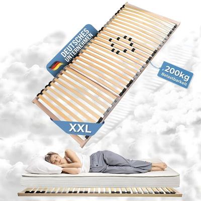 Coemo - xxl Big Size Lattenrost extra stabil bis 200 kg 80x200 cm Selbstmontage Image