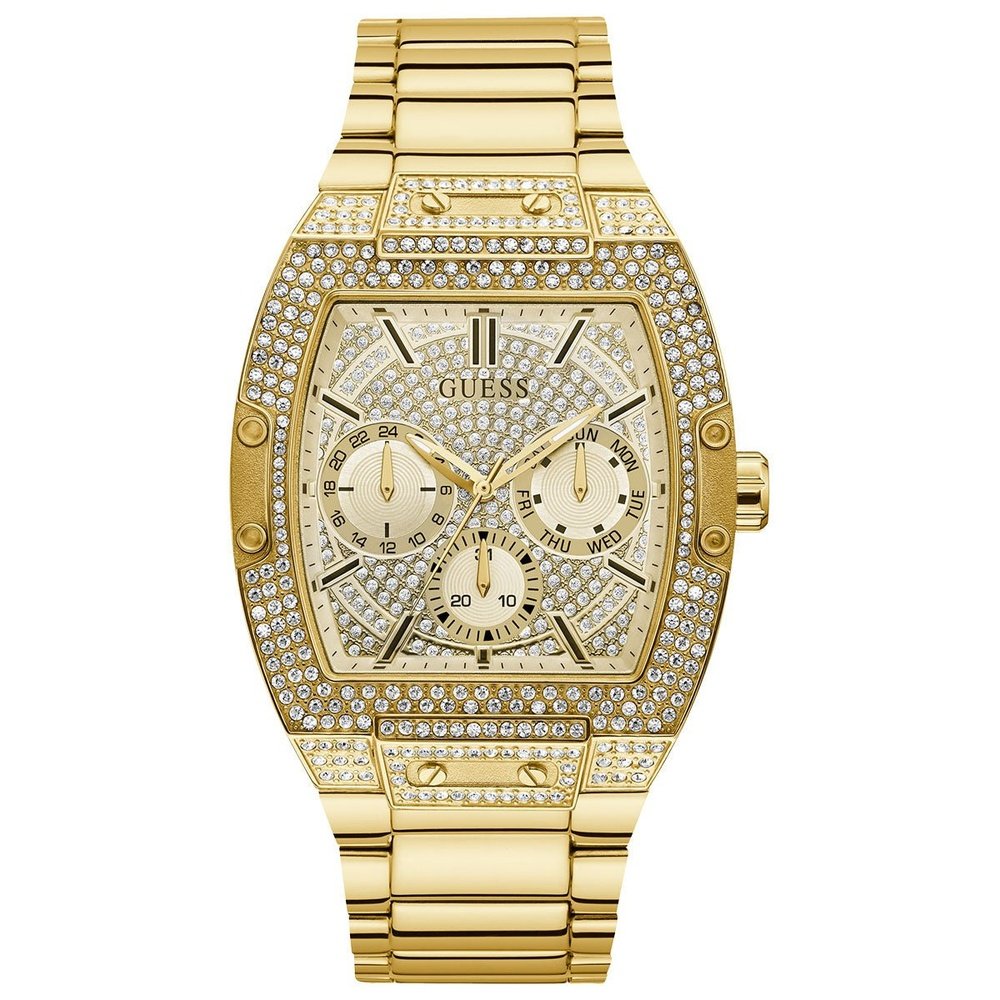 Guess GW0094G2 Phoenix Gold Tone Mens Watch Stainless Steel - One Size | Guess Sale | Discount Designer Brands