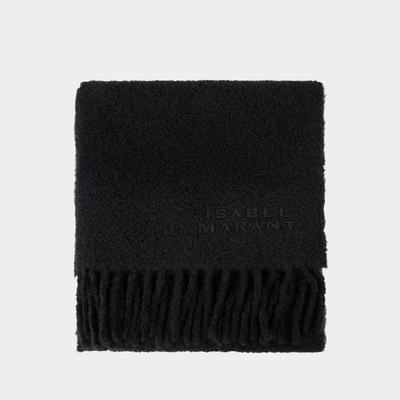 Fouzy Gd Schal - Isabel Marant - Wolle - Schwarz Image