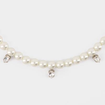 Pearl & Crystal Dagger Halskette - Simone Rocha - Perle - Beige