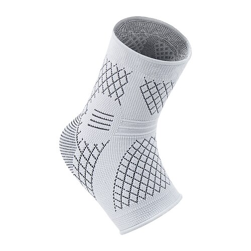 Knöchelbandage bei verstauchtem Knöchel, Kompressionsstrümpfe mit Fußgewölbeunterstützung für Damen und Herren, Achillessehnen-Bandage bei Plantarfasziitis, Linderung von Fußschwellungen, 1 Stück Image