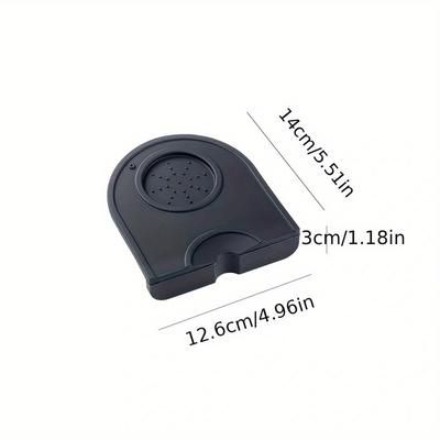 TEMU 1pc Anti-slip Italian Espresso Tamper Pad - Food Safety Silicone For Barista Tools In Home Kitchen And Coffee Shop For Restaurant