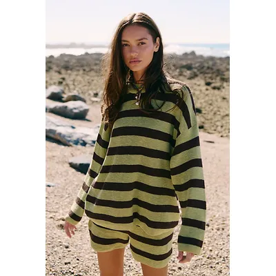 Malibu Surf Sweater Co-Ord by free-est at Free People in Nile Combo, Size: Medium