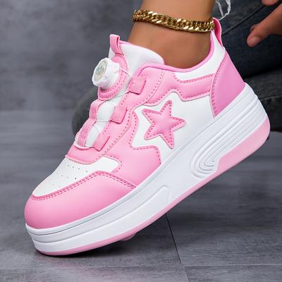 TEMU Girls Roller Skates, Roller Skates, Outdoor Sports Shoes, Balance Exercise Shoes, Toys, Birthday Gifts