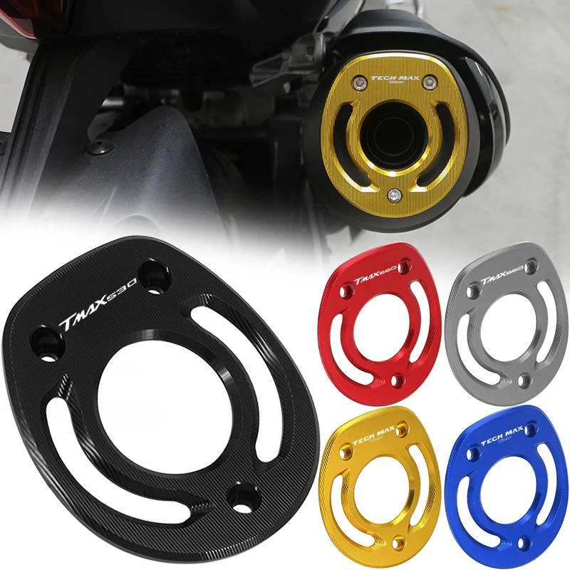 Per Yamaha TMAX530 TMAX560 2017-2023 2024 2025 Accessori moto in alluminio CNC Punta di scarico Copertura marmitta Coda End