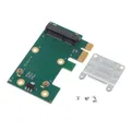 Scheda Wireless da MINI PCIE a PCI-e PCI-per adattatore di rete WIFI espresso scheda Riser edizione verde foglio di ferro SQWF portatile