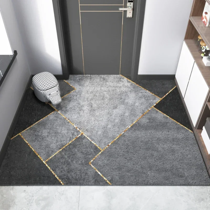 Nordic Entrance Door Mat Carpet for Living Room Home Decoration Kitchen Rug Non-slip Bathroom Floor Mat Indoor Hallway Door Mat