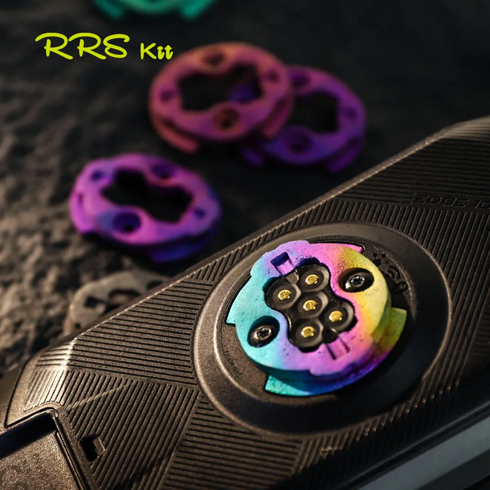 RRSKIT Für Garmin 1050 Fahrrad Computer Montieren Zurück Abdeckung Reparatur Teile 3D Druck Titan Legierung Fahrrad Schnalle Reparatur Teile Image