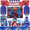 Spider Man Geburtstag Party Dekorationen Wimpel Tischdecke Banner Strohhalme Ballon Set Spider Man Thema Party Supplies für Kinder