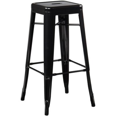 Sklum - Barhocker aus Stahl lix Schwarz ↑75 cm Image