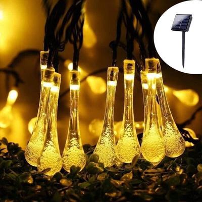 Solar Lichterkette Aussen, 50 Leds 7m 8 Modes IP65 Wasserdicht Lichterkette Solar für Garten, Image