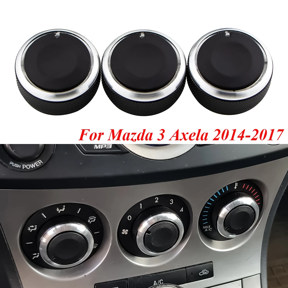 Klimaanlage Knopf AC Knöpfe Wärme Control Schalter Taste Für Mazda 3 Axela 2014 2015 2016 2017 Ersatzteile Image