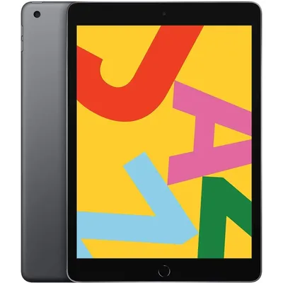 Apple iPad 7th Generation (Wi-Fi + Cellular, 32GB) 2019 Space Gray (Certified Refurbished - Good