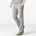 Per uomo Pantaloni da escursione Pantaloni da lavoro Estate Esterno Traspirante Leggero Morbido Comodo Pantaloni Nero Grigio Pesca Scalate Corsa L XL XXL XXXL 4XL
