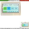 Securvera - Tastiera Touch Screen Schermo lcd 4,3 Pollici Icone a Colori Aggiuntiva Della Centrale