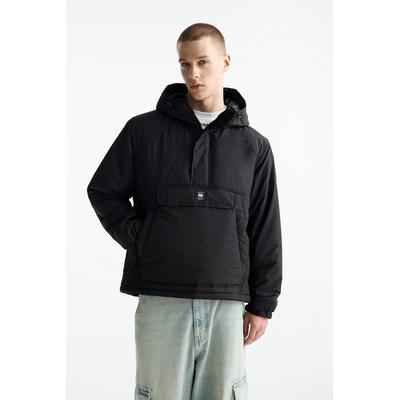 Jacket With Pouch Pocket And Logo