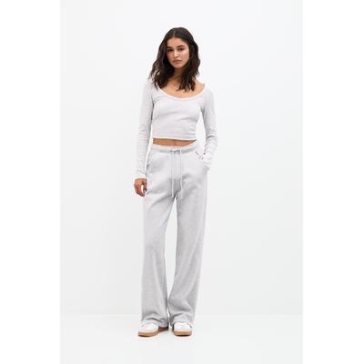 Wide-Leg Tracksuit Bottoms