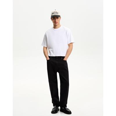 Bershka Loose Fit Jeans Men 34 Black