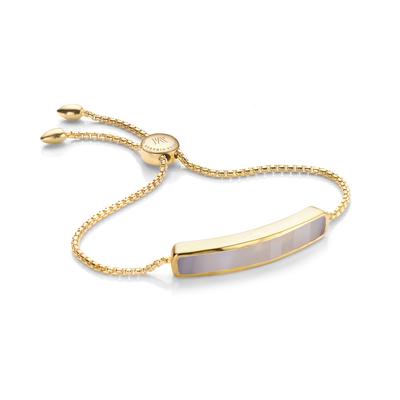 Baja Grey Agate Bracelet, Gold Vermeil on Silver