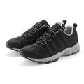 Sneaker AUTHENTIC LE JOGGER "Schnürschuh", Herren, Gr. 42, schwarz (schwarz, gelb), Obermaterial: 100% Textilmaterial. Futter: 100% Textilmaterial. Decksohle: 100% Textilmaterial. Laufsohle: 100% Synthetik, unifarben, sportlich, Schuhe,...