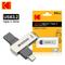 TEMU 1pc Kodak K273 Series Dual Flash Drive, 64gb/128gb/256gb, Usb 3.0 & Type-c, Rotatable Design, Compatible With Phones & Pcs