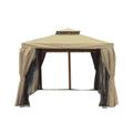 Bob Gardens - Ricambio telo e 4 laterali gazebo grant 3x3 in poliestere - cloth