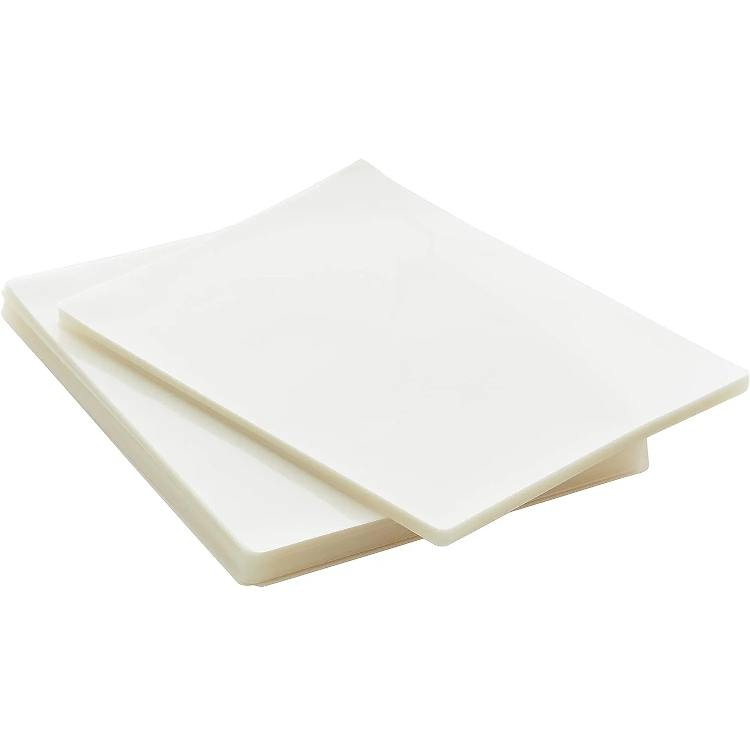 100 Blatt 3/5/6/7 Zoll A4 PET EVA Lamitating Seal Schutzfolie für HotLaminator Verwendung für Bild/Foto/Karte/Dokument/Menu 70mic Image