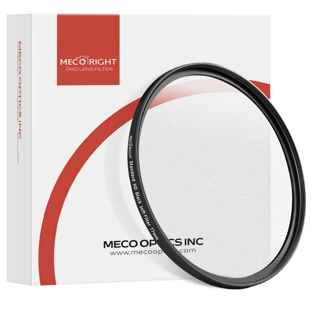 Mecoright Schwarzer Soft-Fokus-Filter Dreamy Hazy Mist 1/4 1/8 Portrait Canon Sony Nikon Fuji Kameraobjektiv 49/52/58/62/67/72/77/82 mm Image