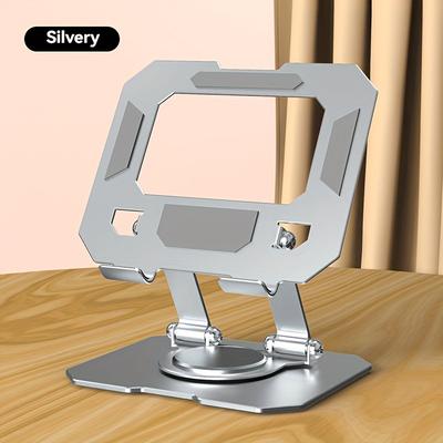 TEMU 360 Rotatable Aluminum Alloy Tablet And Smartphone Stand, -out - Computer Stand, Dissipation , Desktop