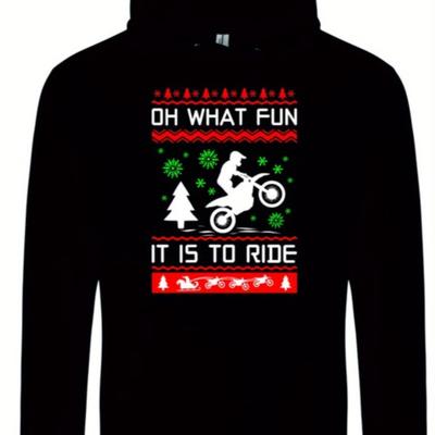 TEMU To Christmas - - Mx Dirtbikes Braapy Christmas Men' And Hooded And Suitable For And