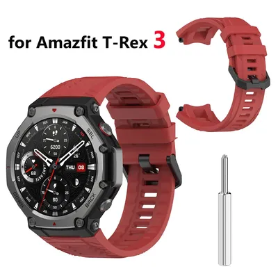 T rex 3 Uhrenarmband für Amazfit T-Rex 3 Armband Armband Silikon Ersatzarmband für Amazfit T Rex 3 Image