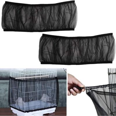 Stück Käfigabdeckung, Vogelkäfig-Abdeckungen, Netzabdeckung, Käfigschutz, Schutzrock, Nylon-Netz,