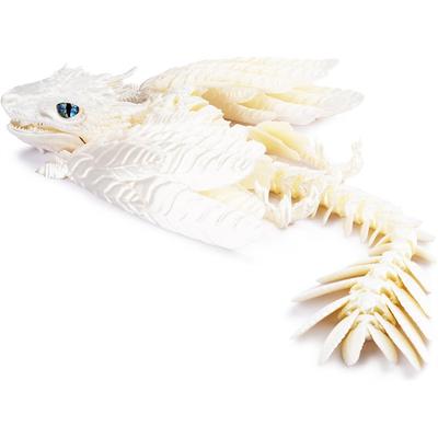 Feathered Wyvern Dragon 3D Printed Dragon Articulated Dragon Fidget Dragon 3D Printed Toys Desktop Pet