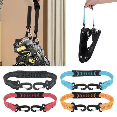 Roller Skate Handle Handles Laces Ski Boot Strap Universal Binding Belt Ice Skates Carrying Straps