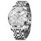 neue Herren-Business-Uhr der Marke Olevs mit Edelstahlband, Kalender, leuchtender Chronograph, multifunktional, einfache Freizeit-Quarzuhr, modisch, wasserdicht, Sport-Herrenarmbanduhr