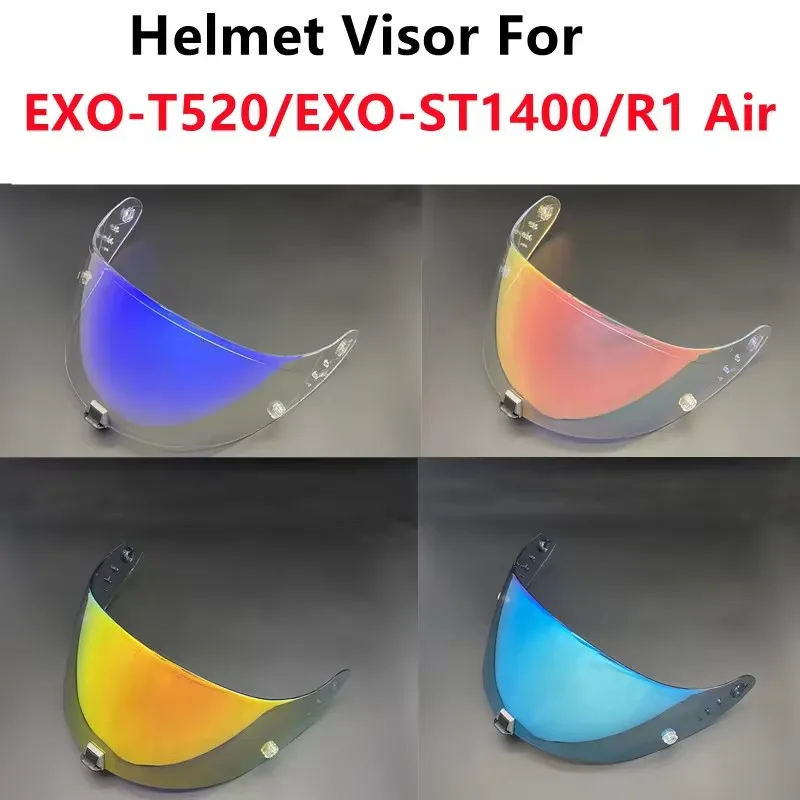 R1 Luft visier für Skorpion EXO-T520/st1400/r1 Luft wind dichter Helm Gesichts schutz Motorrad Helm Visier Image