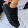Trendige Damen-Turnschuhe, 2025, Frühjahr, neue florale Damen-Schnür-Freizeitschuhe, Größe 36–43, große, flache Sportschuhe zum Laufen und Gehen