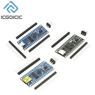 Nano V3 Atmega328P/ATMEGA168 TYPE-C Mini Micro MCU Core Board Schweißen Entwicklung Board Verbesserte Version Modul Für Arduino Image
