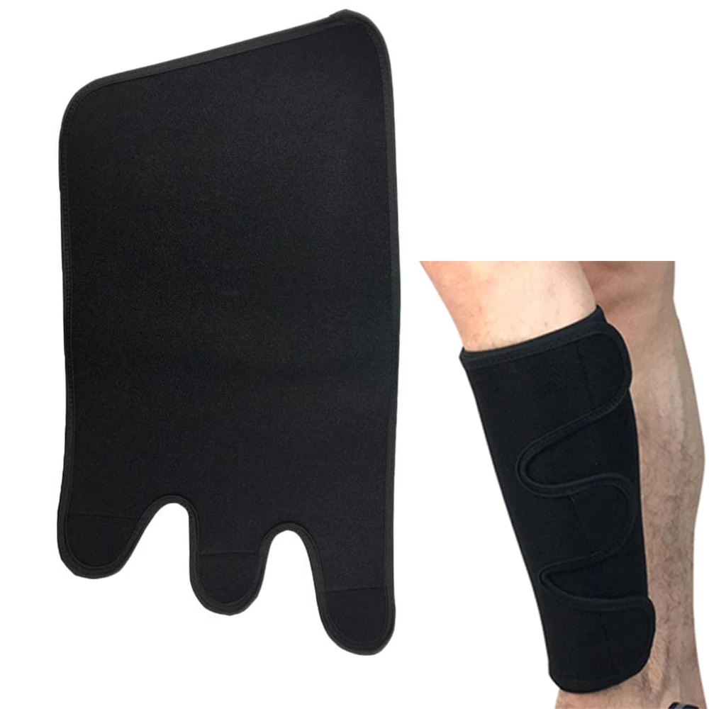 1 Stück Waden-Tibia-Stütz gurt mit verstellbarer Kompressions-Beinhülsen-Wickel riemen Bein-Tibia-Unterstützung verbessert die Durchblutung Image