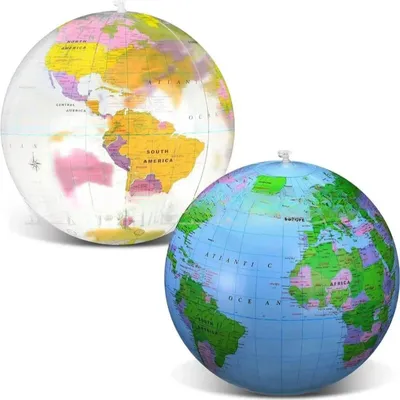Heißer Verkauf 16-Zoll-aufblasbarer Globus in Europa und Amerika, umweltfreundlicher aufblasbarer Image