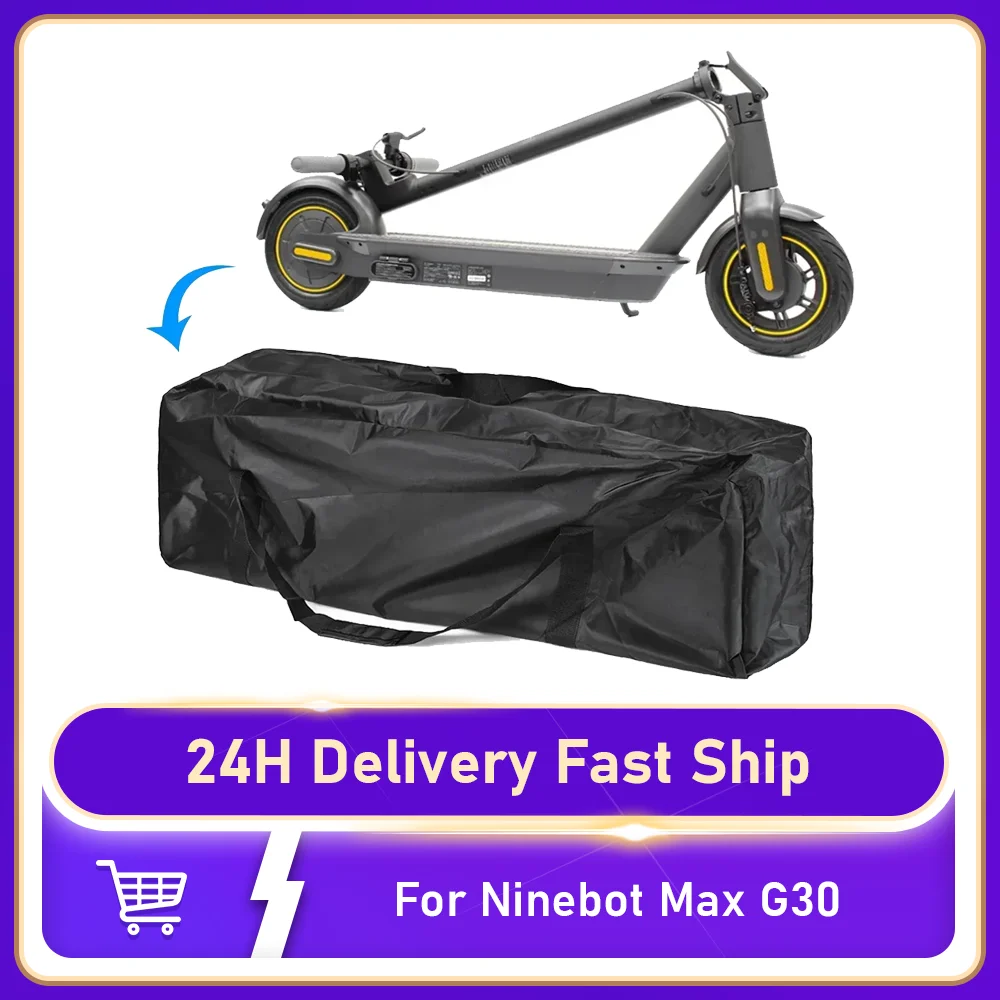 Zusammenklappbare Tragetasche für Elektroroller, staubdicht, wasserdicht, Aufbewahrungstasche für E-Scooter, Abdeckung, Skateboard-Tragetasche für Ninebot Max G30 Image