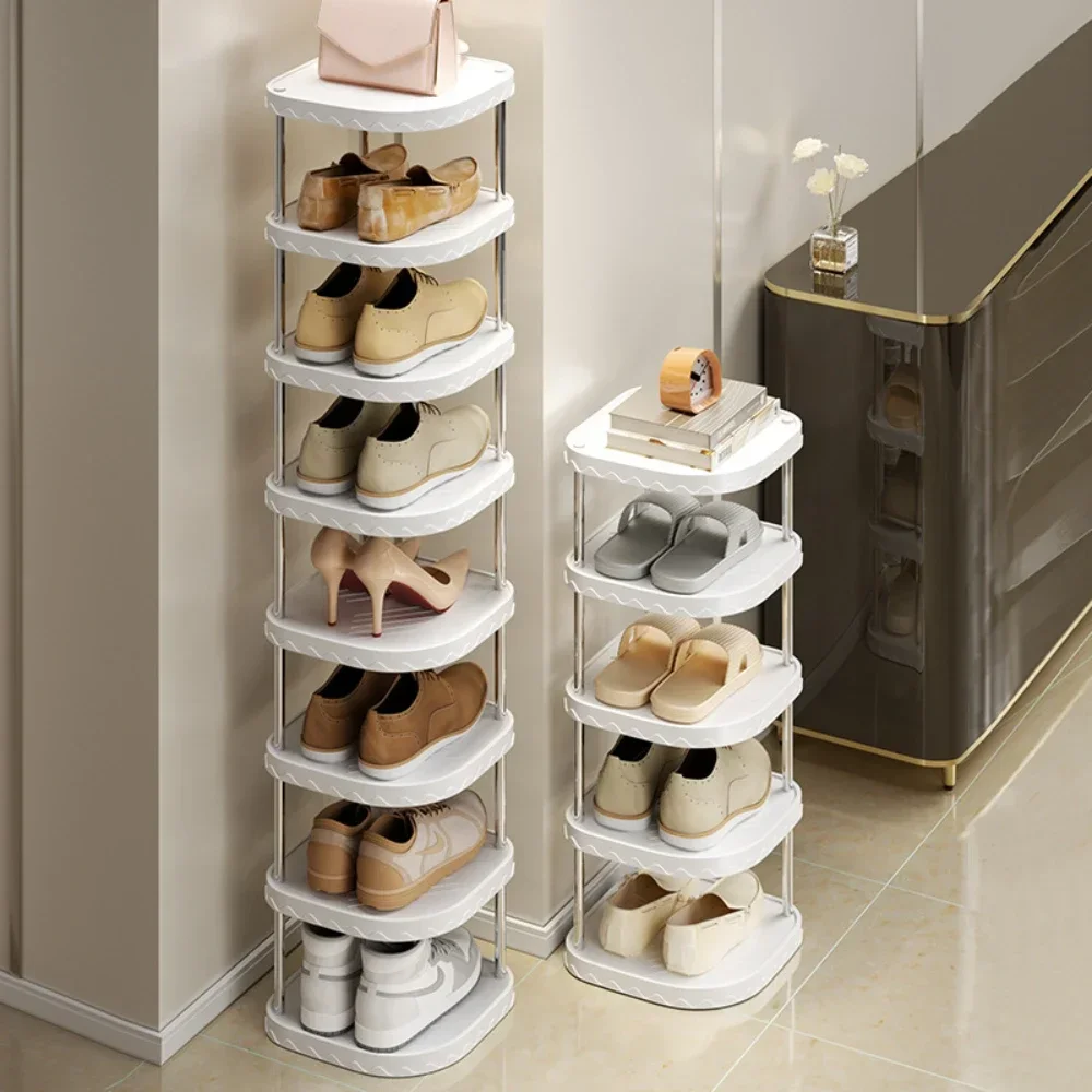 Mehr schicht iges Schuh regal einfache Schuhe Aufbewahrung organisator Stapeln Wohnzimmer Kunststoff Schuhe Schrank Schlafzimmer platzsparendes Schuh regal