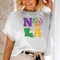 Taylor Epochen Tour New Orleans T-Shirt Nola Karte Shirt Taylor Fan T-Shirt Konzert Shirt Musikerin beliebte T-Shirt Taylor T-Shirt