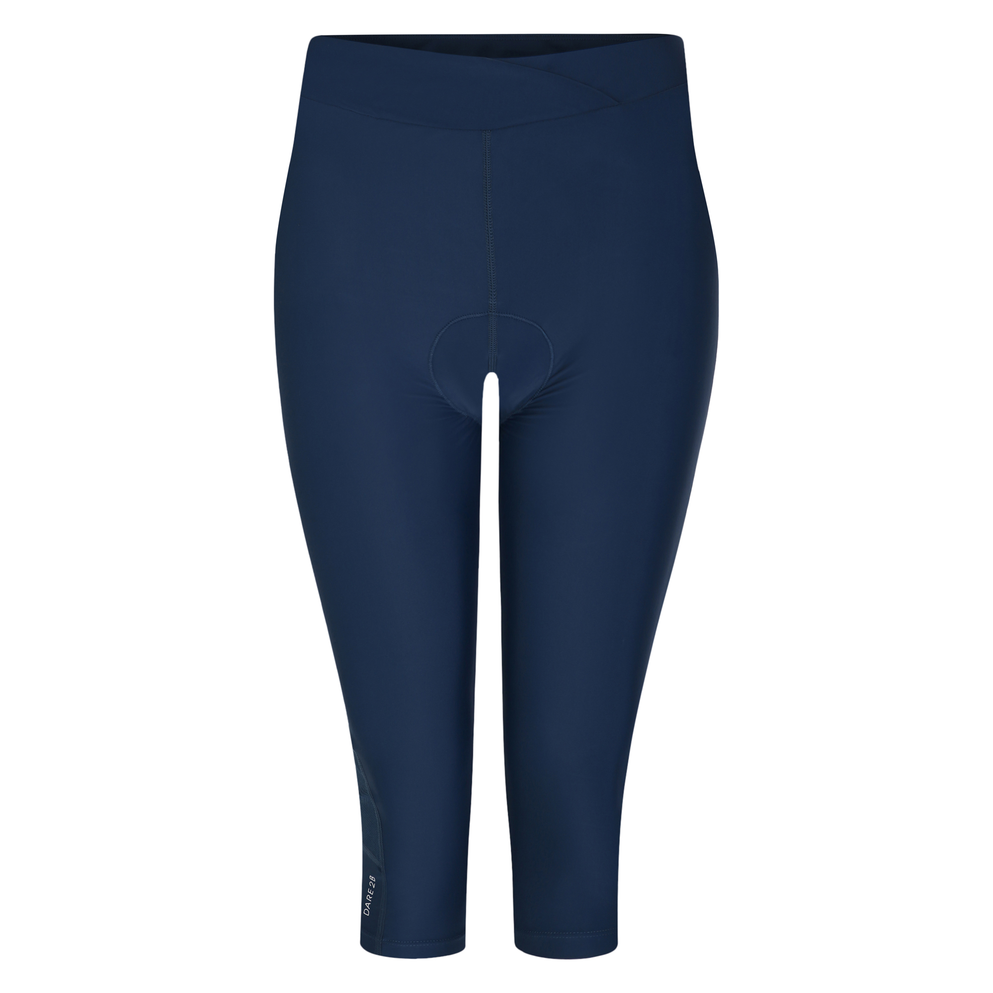 Dare 2B Damen Radsport-Leggings Worldly in Capri-Länge (Dunkel-Jeansblau) Image