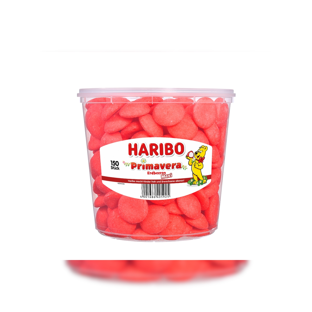Haribo Primavera Erdbeeren 150 Stück (1,05 kg) Image