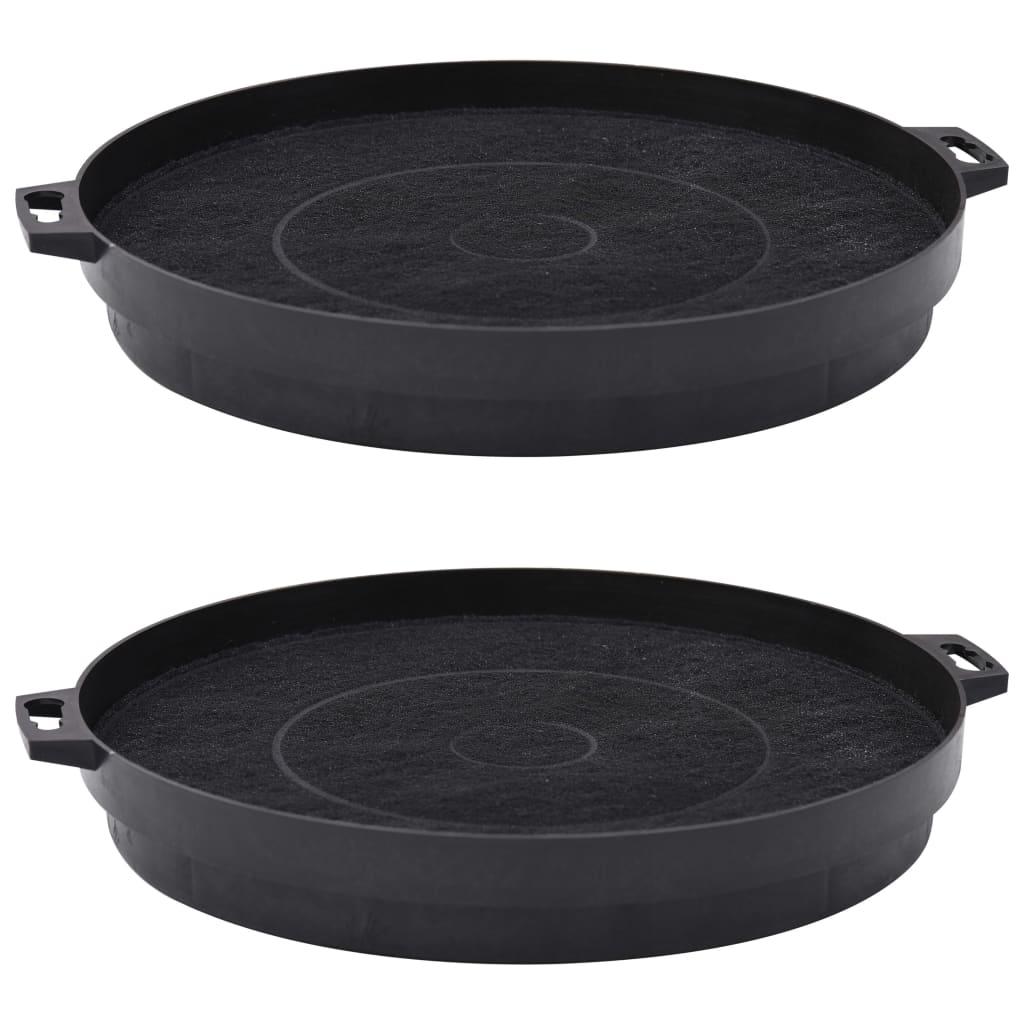 vidaXL Kohlefilter für Dunstabzugshaube 2 Stk. 210 mm Image