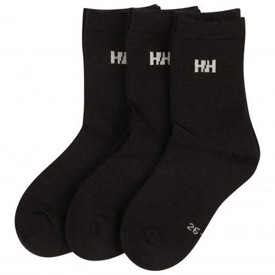 Helly Hansen - Kid's Wool Sock Basic 3-Pack - Multifunktionssocken 26-28 | EU 26-28 schwarz Image
