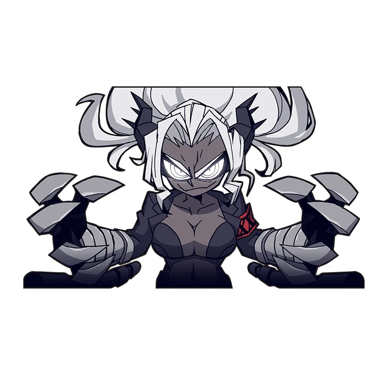 Anime Cartoon weiblicher Starkman Auto Motorrad Kratzblockierung reflektierender wasserdichter Aufkleber Autoaufkleber Image